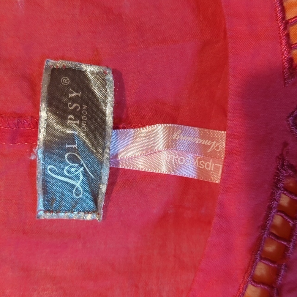 Lipsy pink dress mini SZ 8 EUC - Picture 3 of 4
